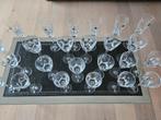 Vier en twintig nieuwe vintage luxe kristal glazen anno 80, Antiek en Kunst, Ophalen of Verzenden