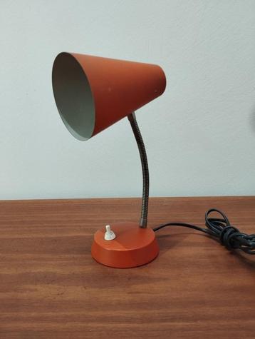 Vintage oranje lampje – space age