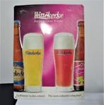 Hoegaarden Wittekerke Reclame Bord Metaal! 30x40 👀😍🍺, Ophalen of Verzenden, Gebruikt, Reclamebord