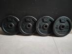 4 x 5kg Halterschijven van Domyos (28mm)., Ophalen, Gebruikt, Benen, Halterschijven