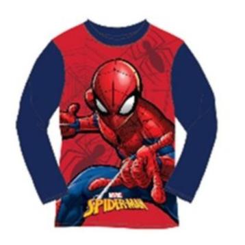 Spiderman Longsleeve Shirt Navy - Maat 110 -122 beschikbaar voor biedingen