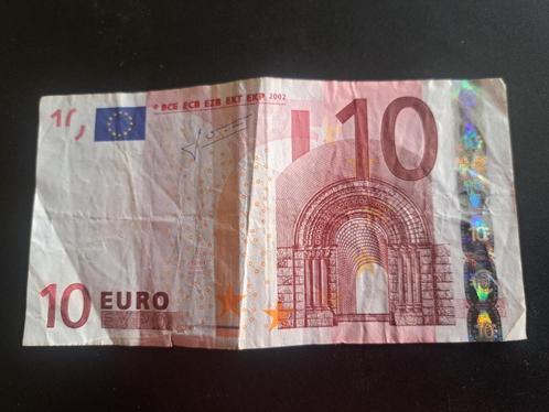 2002 Frankrijk 10 euro oude serie Trichet code L053, Postzegels en Munten, Bankbiljetten | Europa | Eurobiljetten, Los biljet