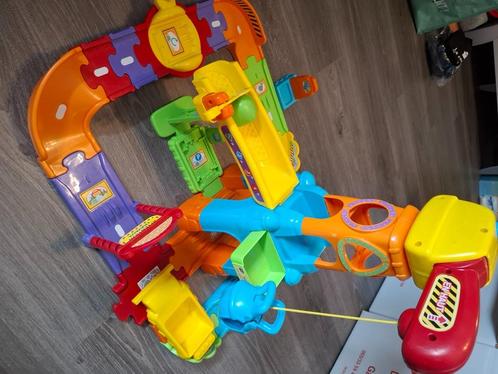 Circuit TUT TUT BOLIDE "Mon super chantier", Kinderen en Baby's, Speelgoed | Racebanen, Zo goed als nieuw, Racebaan, Ophalen