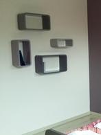 Wandkastjes Sebra, pastel - set 4 stuks, Ophalen, Gebruikt