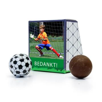 Voetbal traktatie - Kleine goal beschikbaar voor biedingen
