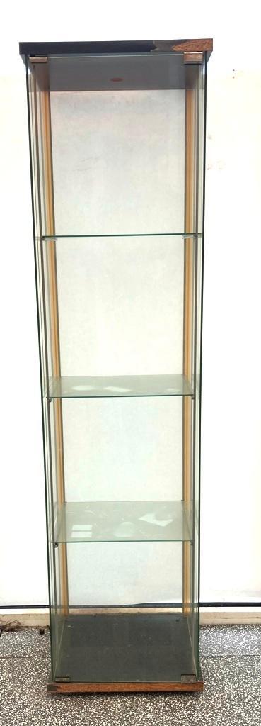 Vitrinekast DETOLF type (IKEA)., Maison & Meubles, Armoires | Vitrines, Utilisé, 150 à 200 cm, Moins de 50 cm, 25 à 50 cm, Avec porte(s)