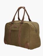 Reistas uit canvas, Ophalen, 40 tot 60 cm, 20 tot 30 cm, Bruin