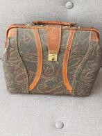 Rare Retro vintage sac à main en cuir marque Kilimandjaro, Antiquités & Art, Enlèvement, Marque kilimandjaro sac de voyage cuir à main