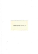 carte de visite ancienne, Verzamelen, Geboortekaartjes en Visitekaartjes, Ophalen of Verzenden, Visitekaartje