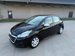 Peugeot 208 , 1.2 Benzine , 2017 , 136.000 KM, Auto's, Euro 6, Zwart, Bedrijf, Handgeschakeld