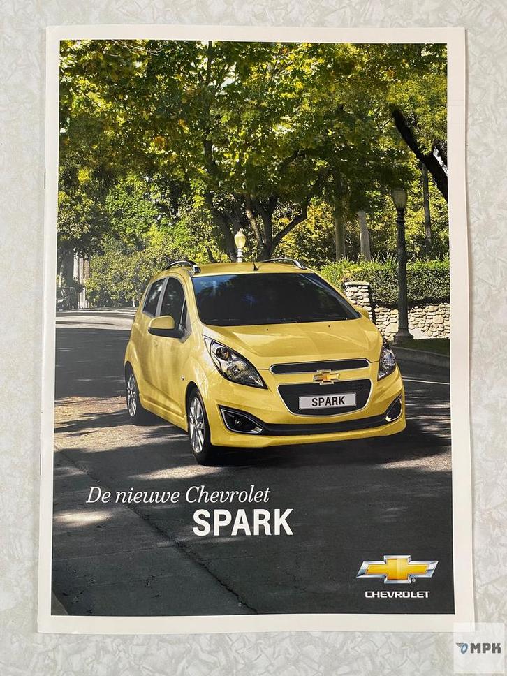 Chevrolet Spark Brochure 2013 Nederlands, Boeken, Auto's | Folders en Tijdschriften, Gelezen, Ophalen of Verzenden