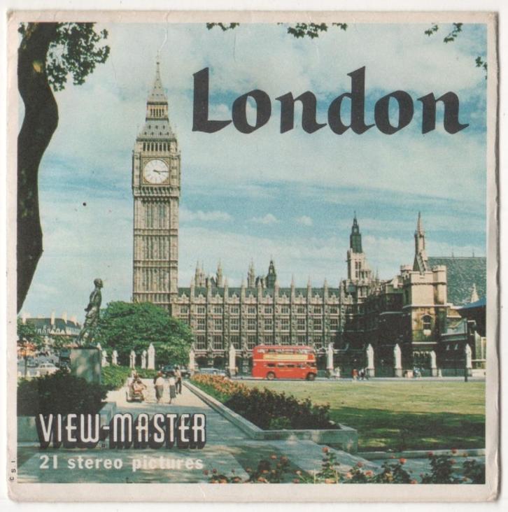 View-master Londen London C 277, Antiek en Kunst, Antiek | Speelgoed, Ophalen of Verzenden