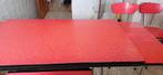 Table de cuisine et 4 chaises, Enlèvement, Rouge