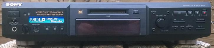 MD speler/recorder Sony MDS JE-640, TV, Hi-fi & Vidéo, Lecteurs CD, Utilisé, Sony, Enlèvement ou Envoi