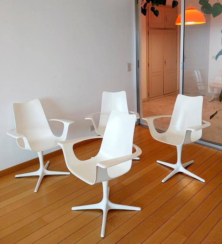 Luigi Colani stoelen - Vintage Design Space Age, Antiek en Kunst, Kunst | Designobjecten, Ophalen of Verzenden