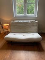 Ikea-futon, Crème, Gebruikt, 140 cm, Ophalen