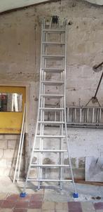 Puntladder 3X12 als nieuw!, Doe-het-zelf en Bouw, Ladders en Trappen, Ophalen of Verzenden, Zo goed als nieuw, Ladder