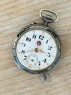 Vintage Roskopf zakhorloge, Handtassen en Accessoires, Horloges | Antiek, Overige merken, Overige materialen, Zakhorloge, 1900 tot 1930