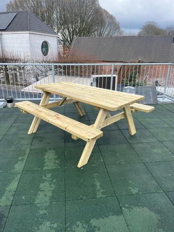 Stevige Picknicktafels - 180 cm - Gloednieuw beschikbaar voor biedingen