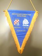 Wimpel Dinamo Zagreb-Racing Genk 2021, Verzamelen, Verzenden, Zo goed als nieuw