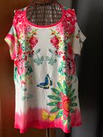 Paprika zomers kleurige shirt/bloesje 48/50, Kleding | Dames, Ophalen of Verzenden, Zo goed als nieuw, Blouse of Tuniek, Paprika