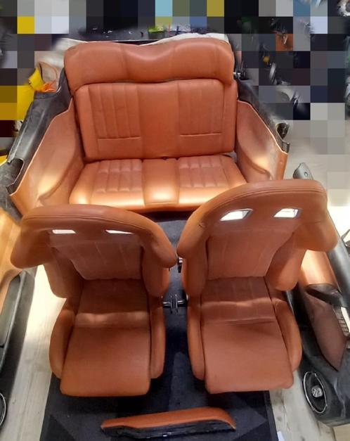 Golf 3 Cabrio Lederen Interieur (Beige), Auto-onderdelen, Interieur en Bekleding, Volkswagen, Gebruikt, Ophalen