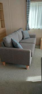 Nieuwe 3- en 2-zits salon – rook- en vuurresistent – nooit g, Huis en Inrichting, Ophalen, Nieuw, Stof