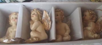 4 kleine engeltjes , nieuwe staat , nog originele verpakking beschikbaar voor biedingen
