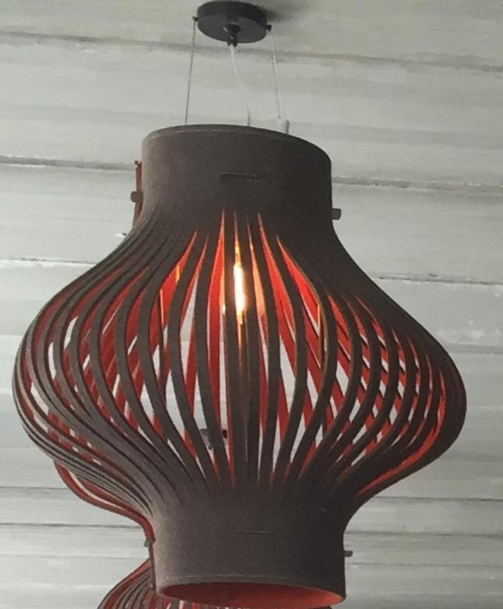 BuzziLight akoestische lamp, Huis en Inrichting, Lampen | Hanglampen, Nieuw, 50 tot 75 cm, Metaal, Stof, Ophalen