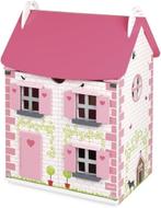 Janod Poppenhuis van hout SNELLE GRATIS LEVERING, Verzenden, Nieuw, Poppenhuis