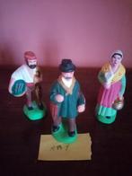 Lot de 3 véritables santons de Provence " S. Amy ", Collections, Enlèvement, Comme neuf