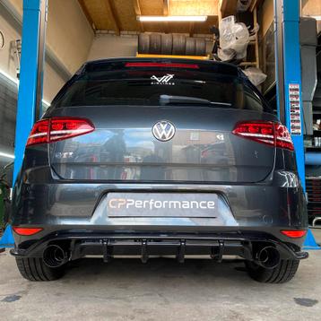 Golf 7 gti clubsport tcr diffuser einddemper delete exhaust  disponible aux enchères