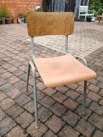 Vintage schoolstoel, Ophalen, Gebruikt, Vintage, Hout