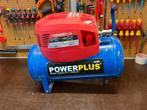 Powerplus POWX1730 compressor 1100W 24l olievrij, 25 à 100 litres, Enlèvement, Comme neuf, 6 à 10 bars