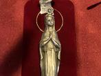 Maria lourdes tin op fluweel vintage, Verzamelen, Ophalen of Verzenden