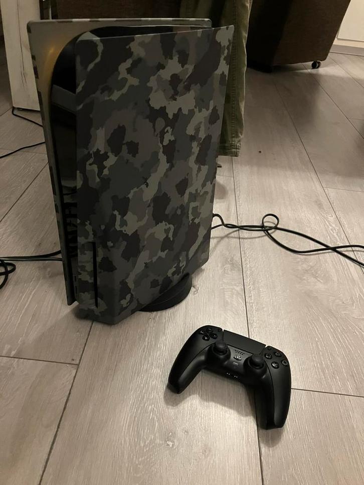 PS5 disk versie met battlefield 6, Games en Spelcomputers, Spelcomputers | Sony PlayStation 5, Zo goed als nieuw, Playstation 5