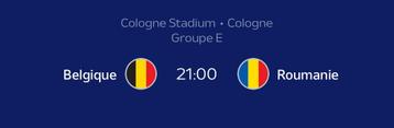 JE RECHERCHE - Belgique vs Roumanie
