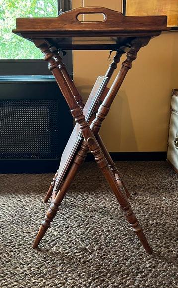 Butler tray onderstel + dienblad  nu van €149,- voor €59,- beschikbaar voor biedingen