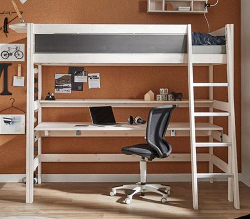 LIFETIME KIDSROOMS : Rehausseur de lit + plateau de bureau, Huis en Inrichting, Slaapkamer | Stapelbedden en Hoogslapers, Gebruikt