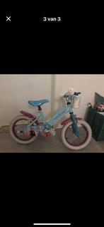 Kinderfiets frozen, Fietsen en Brommers, Fietsen | Kinderfietsjes, Ophalen, Zo goed als nieuw