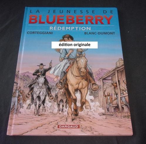 bd0424 bd rédemption eo la jeunesse de blueberry 19 blanc du, Livres, BD, Enlèvement ou Envoi