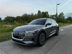 Audi Etron 55 400pk, Auto's, Automaat, Beige, Beige, Leder