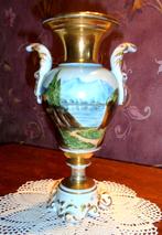 1ANC. VASE PORCELAINE " EMPIRE "HAUT . 22 CM -, Enlèvement