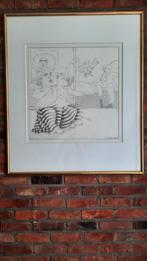 Jan De Winter originele tekening, Ophalen
