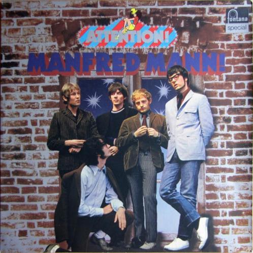 LP anfred Mann ‎– Attention! Manfred Mann!, CD & DVD, Vinyles | Pop, Utilisé, 1960 à 1980, 12 pouces, Enlèvement ou Envoi
