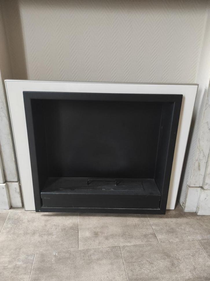 witte of zwarte bioethanolhaard voor aan de muur, Huis en Inrichting, Haarden, Nieuw, Overige soorten, Ophalen of Verzenden