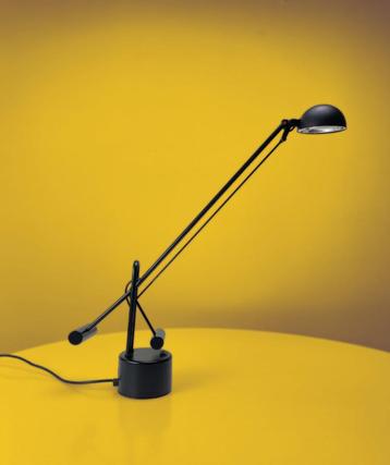 Lampe de bureau halogène design années 90, lampe de lecture 