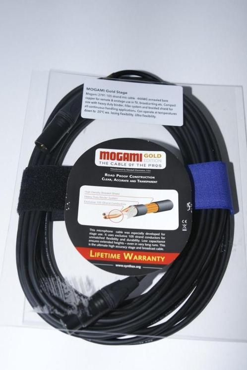 Mogami Gold Stage microfoonkabel 10m, Muziek en Instrumenten, Microfoons, Nieuw, Overige typen, Ophalen of Verzenden