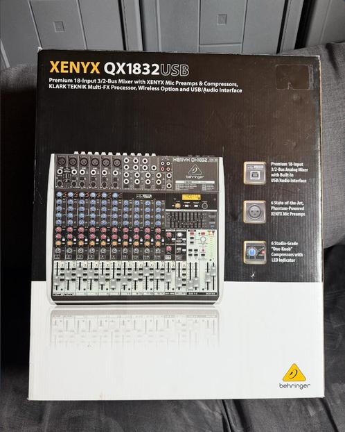 Behringer Xenix 1832 USB, Muziek en Instrumenten, Mengpanelen, Zo goed als nieuw, 10 tot 20 kanalen, Ophalen of Verzenden