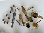 Brocante - koper, tin, brons, porselein, aardewerk, keramiek, Ophalen